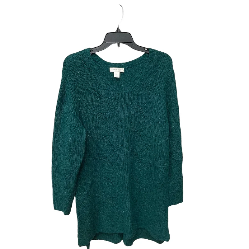 Pastel women's sweaterSweater By Christopher And Banks In Green, Size: Xl