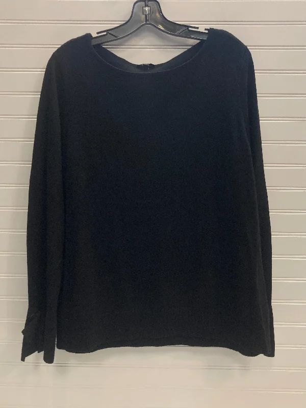 Chic women's sweaterBlack Sweater Talbots, Size Xl