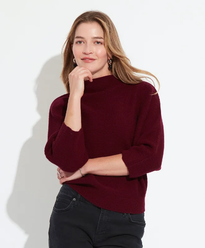 Tall women's sweaterFunnel Neck Sweater