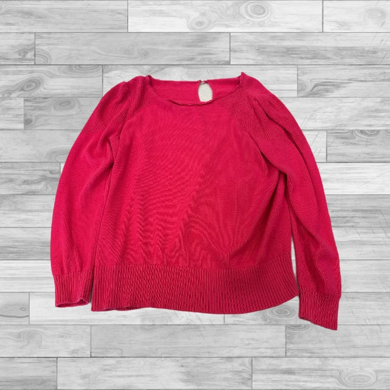 Party women's sweaterSweater By Loft In Pink, Size: L