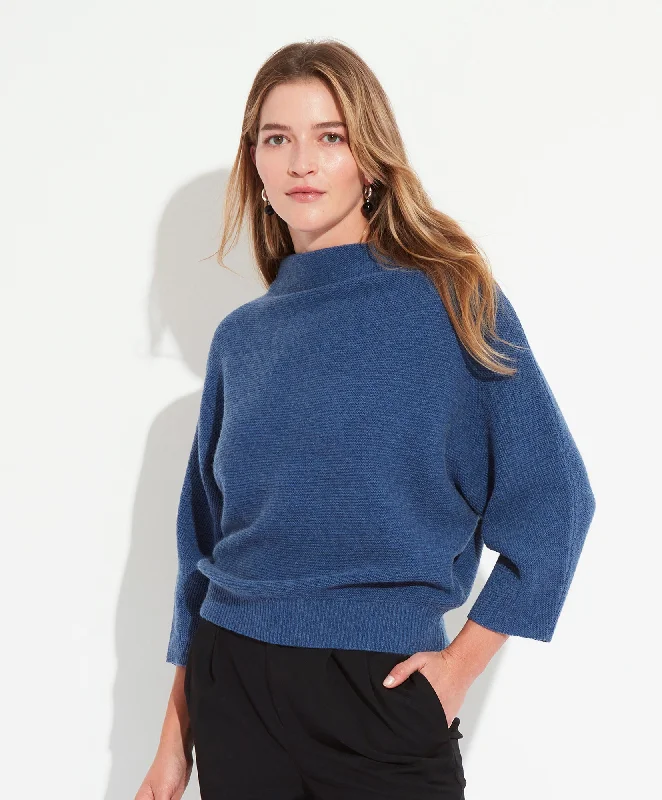 Neon women's sweaterFunnel Neck Sweater