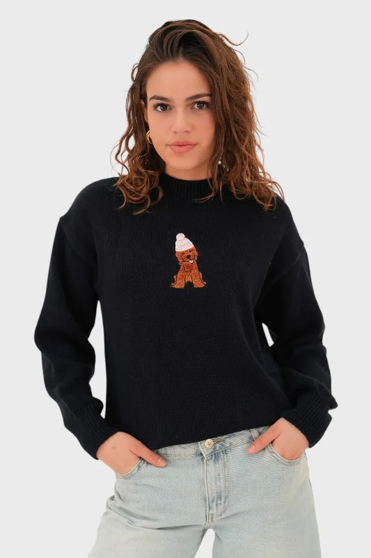 Casual women's sweater"Marley" sweater navy