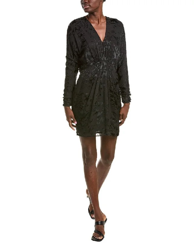 Workwear women's dressesrag & bone Eloise Silk-Blend Mini Dress