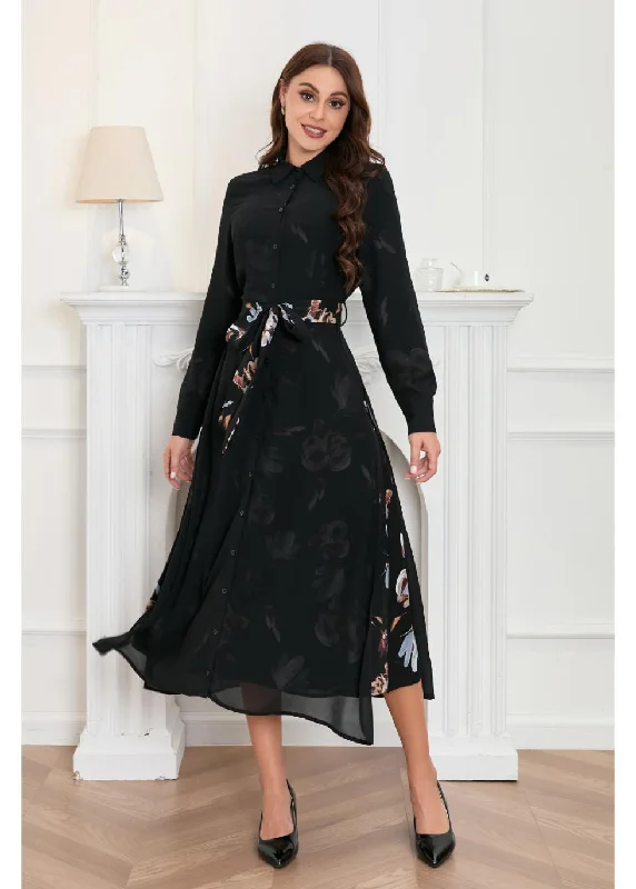 Fit-and-flare dresses for womenEclipse Petal Midi Dress