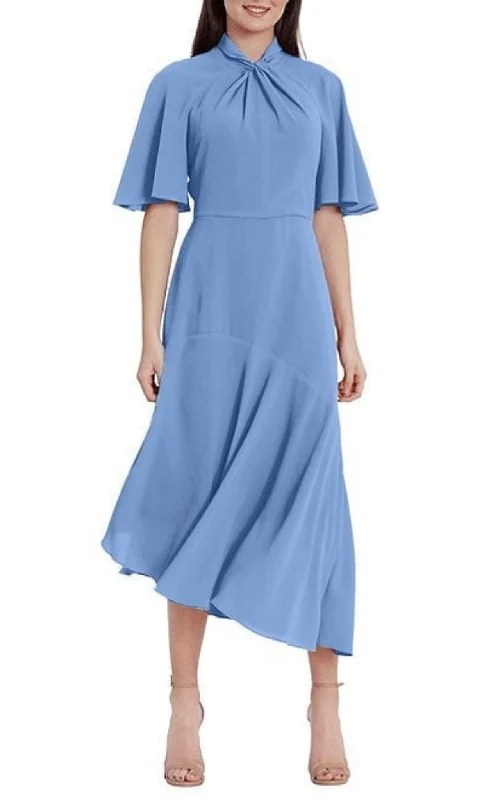 Wrap dresses for womenMaggy London G3570M - Flutter Sleeve Dress