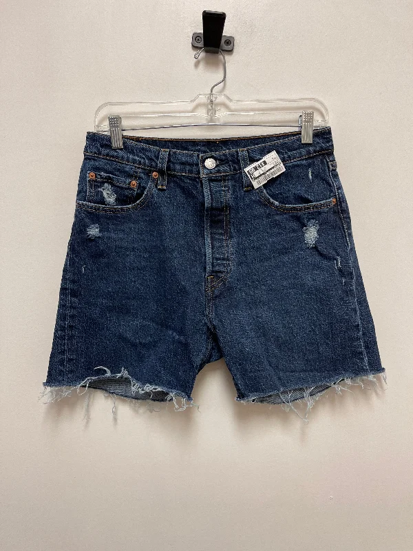 Designer women's shortsShorts By Levis In Blue Denim, Size: 8