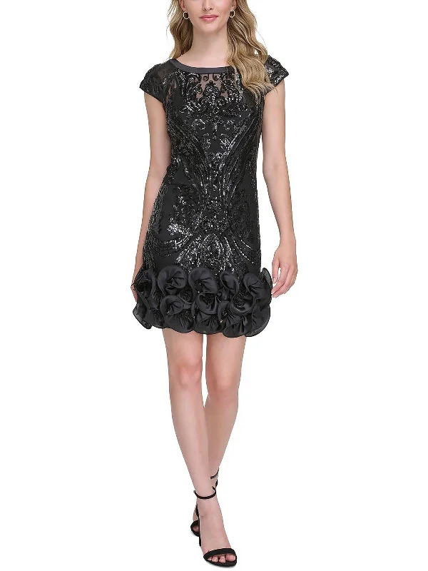 Limited edition dresses for collectorsWomens Sequined Mini Cocktail And Party Dress