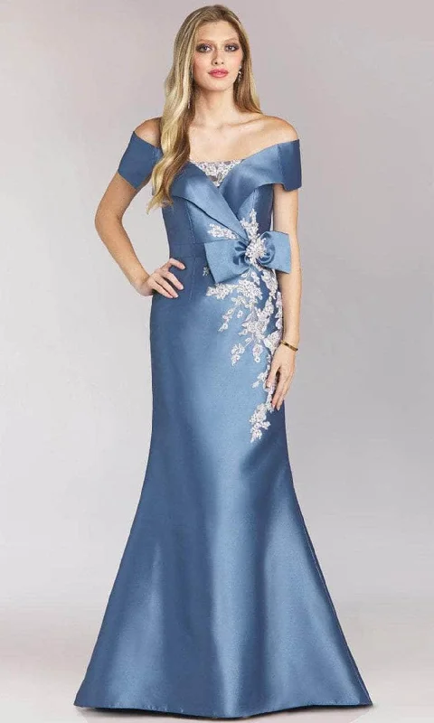 Mini dresses for womenFeriani Couture 21516 - Bow Detailed Trumpet Gown