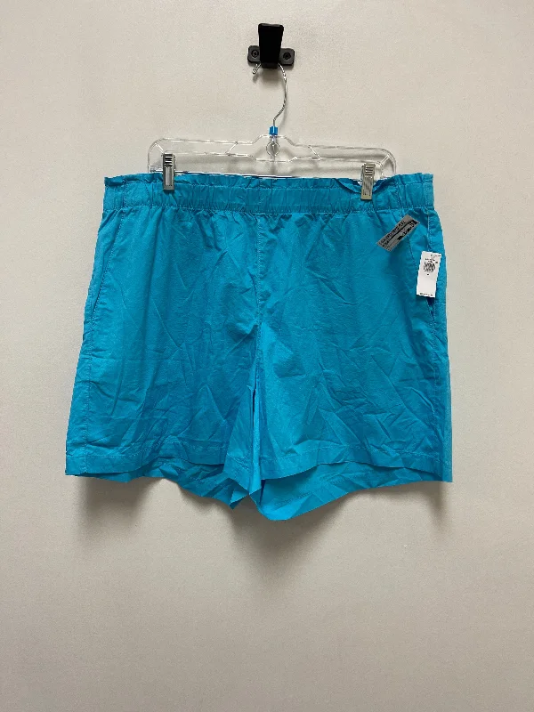 Workwear women's trousersShorts By Old Navy In Blue, Size: Xl