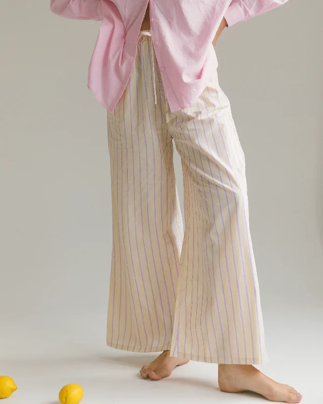 High-low hem dresses for womenPosey Pants | Yellow & Purple Stripe