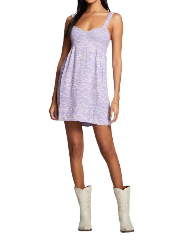 Tall women's dressesMari Mini Dress In Iris