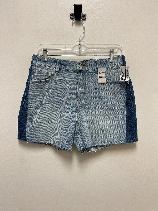 Skinny women's leggingsBlue Denim Shorts Loft, Size 4