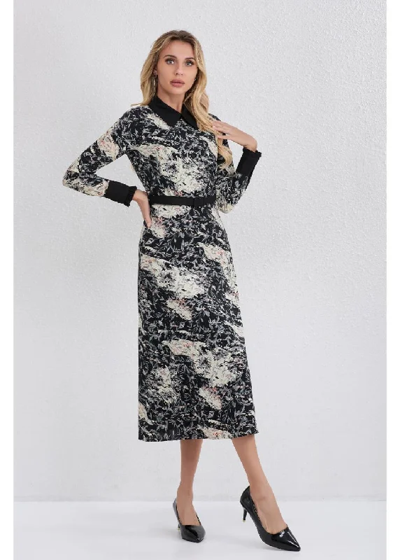 Spring dresses for blossoming stylesTwilight Petals Midi Dress