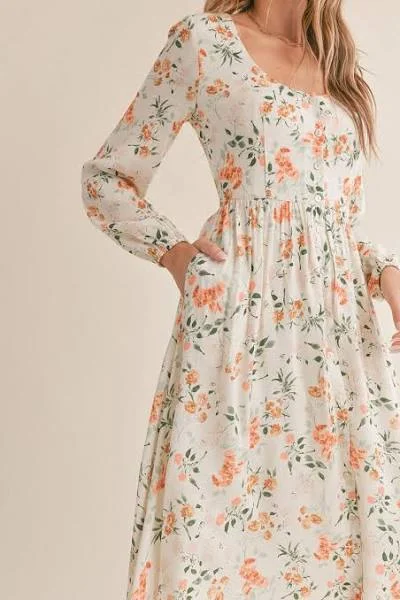 Off-the-shoulder dresses for womenSadie And Sage Bloom Brigade Midi Dress