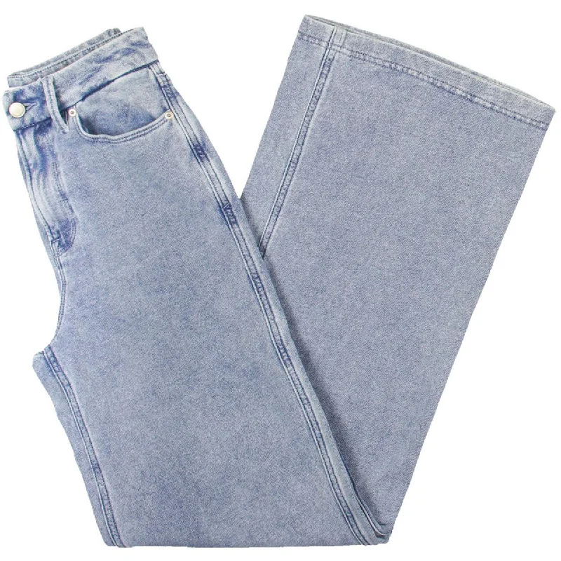 Heavyweight denim jeans for durability and warmthWomens Wide Leg High Waist Wide Leg Jeans