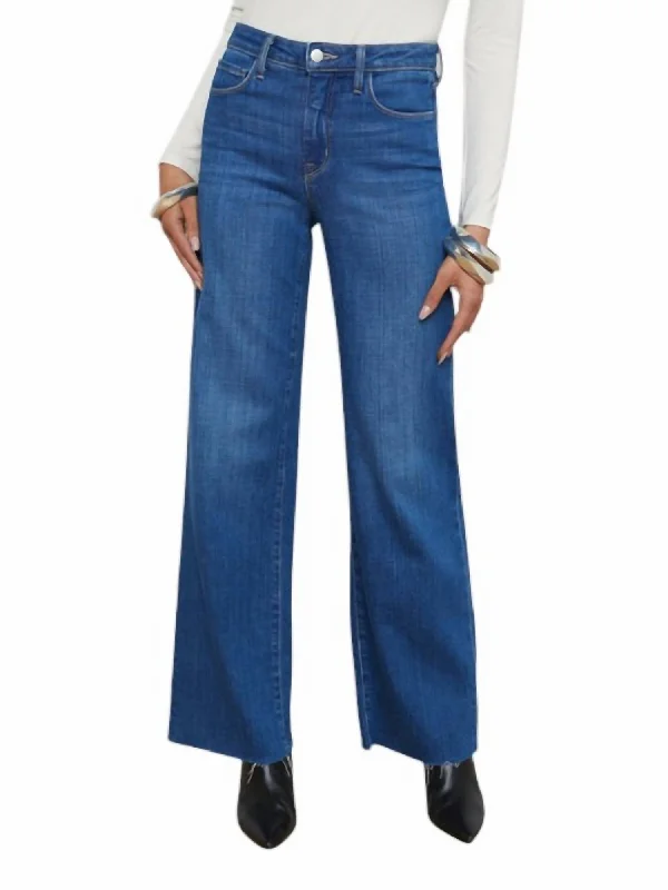 Jeans with lace details for womenScottie Jean In Apollo