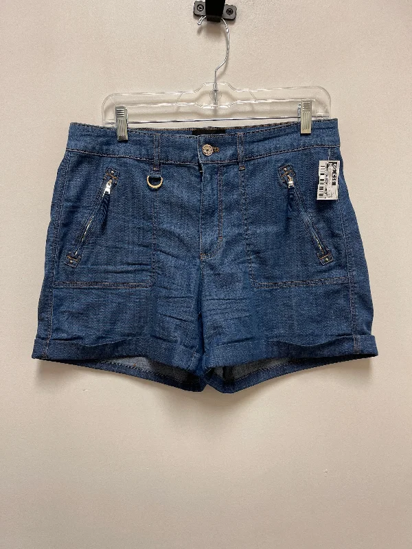 Elegant women's pantsShorts By White House Black Market In Blue Denim, Size: 8