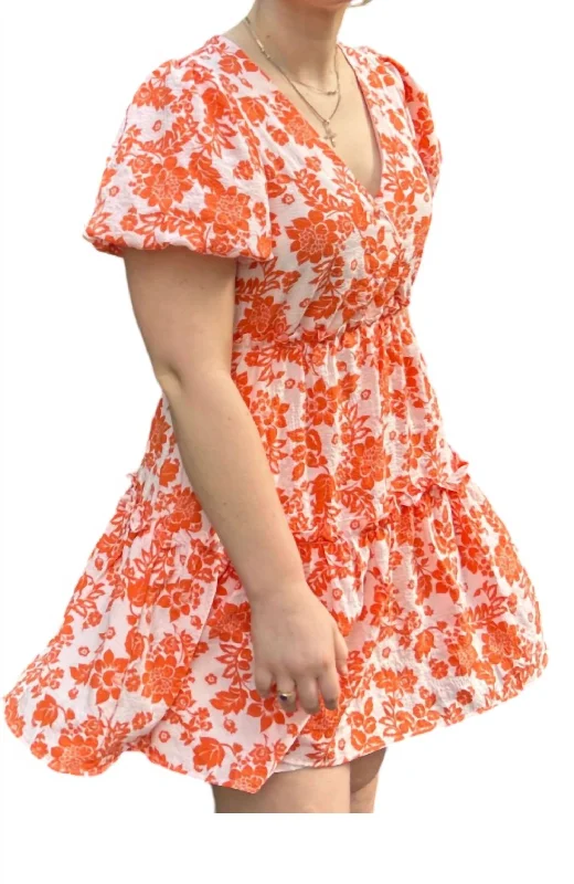 Sack dresses for womenSunday Brunch Mini Dress In Orange