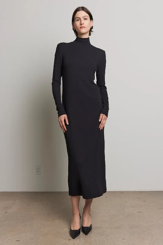 High-neck dresses for womenAGOURA DRESS