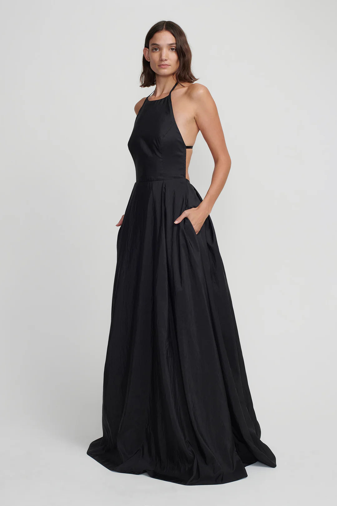 Long flowy dresses for womenGilda Gown Black