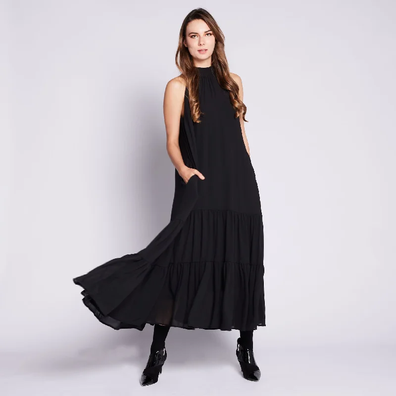 Winter dresses for cold weatherHalter Dress