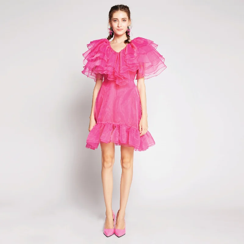 High-low hem dresses for womenOrganza Dress