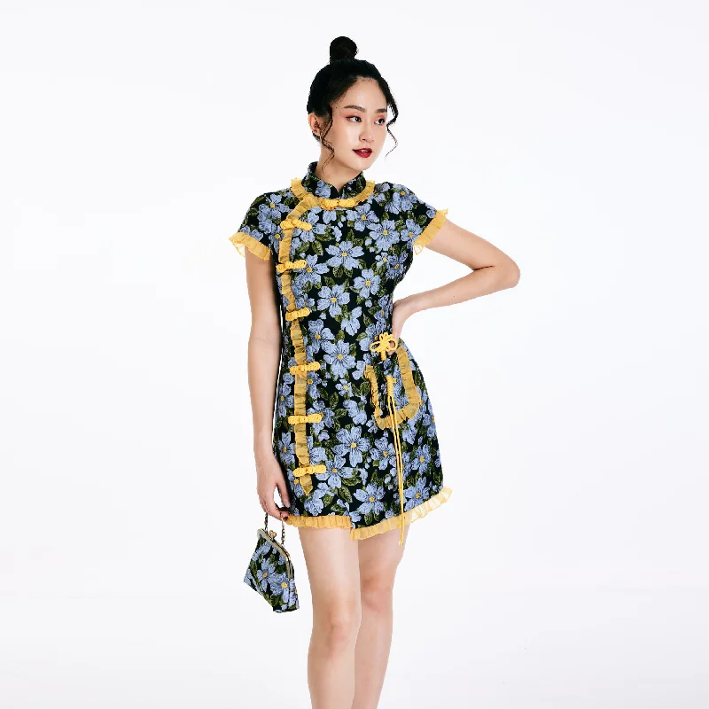 Cotton dresses for everyday wearYuan Yuan Qipao