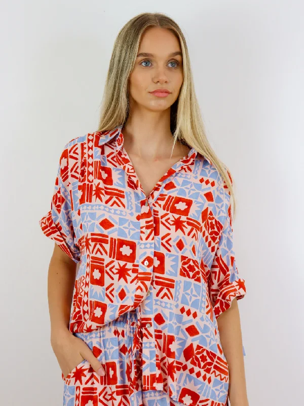 Local artisan women's topsARUBA BLOUSE