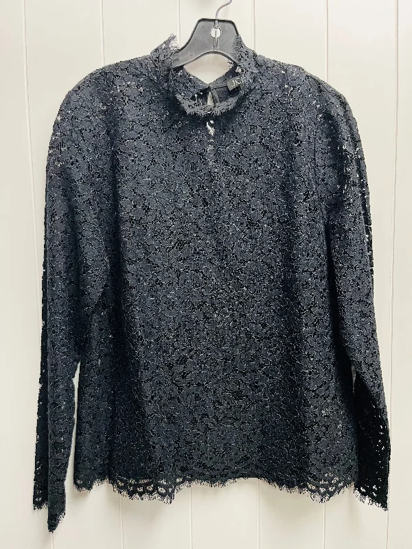 Navy blue women's topsTop Long Sleeve By J Crew  Size: 8