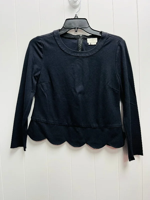 Navy blue women's topsTop Long Sleeve By Kate Spade  Size: 2